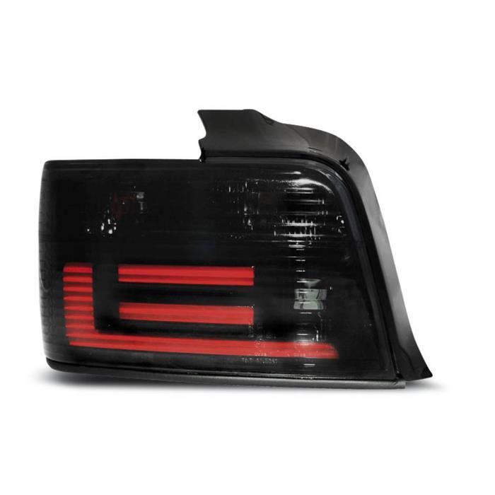 Paire de feux arriere BMW serie 3 E36 Berline 90-99 LED BAR fume