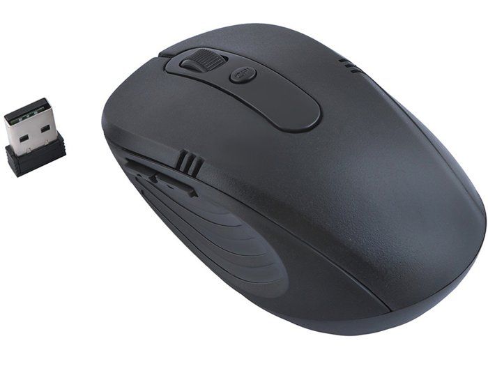 Souris Optique sans Fil Wireless 2.4Ghz USB 2.0 Noir HDEO - 8201206261376