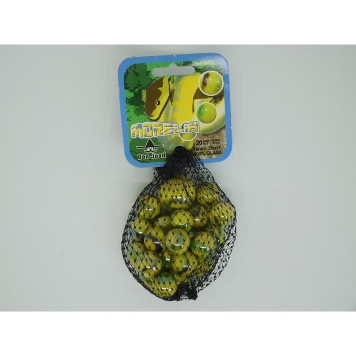 Filet 20 Billes Nacré + 1 Calot Morelia - Jeux Récré Jouet Enfant 657