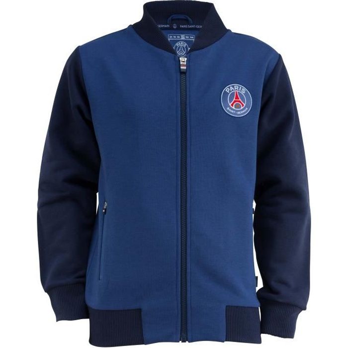 Veste zippée rétro PSG - Collection officielle PARIS SAINT GERMAIN