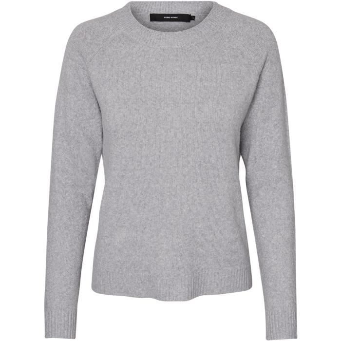 VERO MODA Pull - Femme - Light Grey