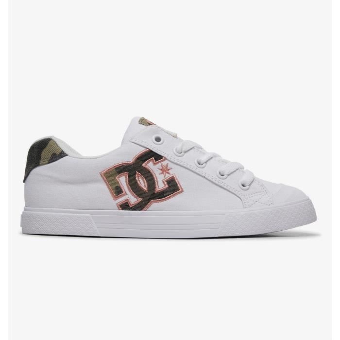 Chaussures Femme DC SHOES CHELSEA TX SE white camo