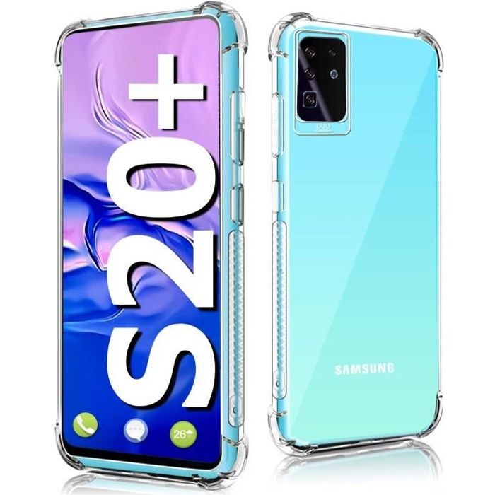 Coque Samsung S20 Plus Silicone Transparent Gel Tpu