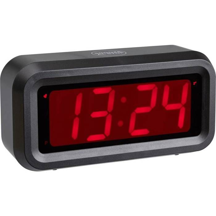 TFA-Dostmann 60.2024.10 Roxy Réveil numérique avec Fonction Snooze et Fonction Alarme