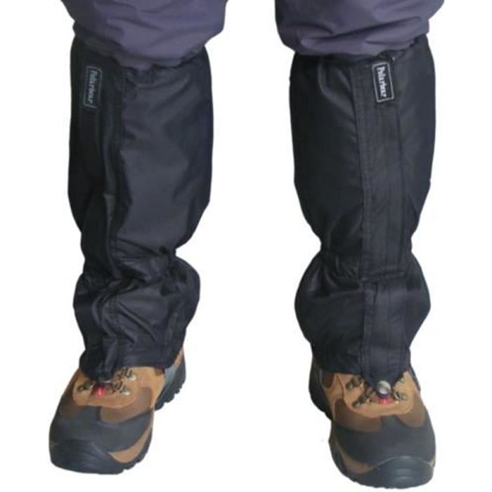 TRIXES 1 paire de guêtres imperméables pour la randonnée , l'escalade , la marche, la neige , le camping et la randonnée