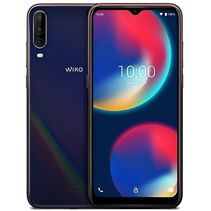 Wiko View4 Smartphone débloqué 4G (Ecran 6, 52 Pouces - 3 Go RAM - 64 Go Stockage - Octa-core - Android 10)