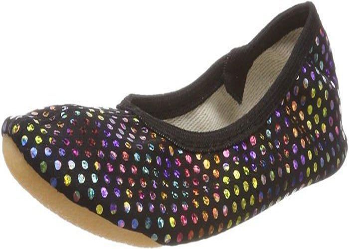 Chaussons De Gymnastique à Paillettes Beck Points - Pour Femmes Et Filles | Semelle Antidérapante