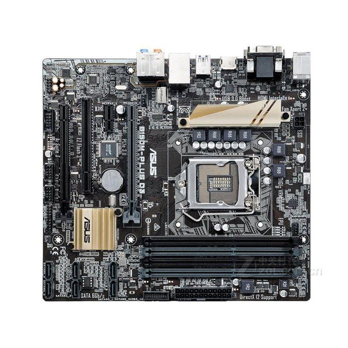 Carte mère ASUS B150M-PLUS D3 Intel B150 LGA 1151 4xDDR3 64GB Micro ATX - Asus