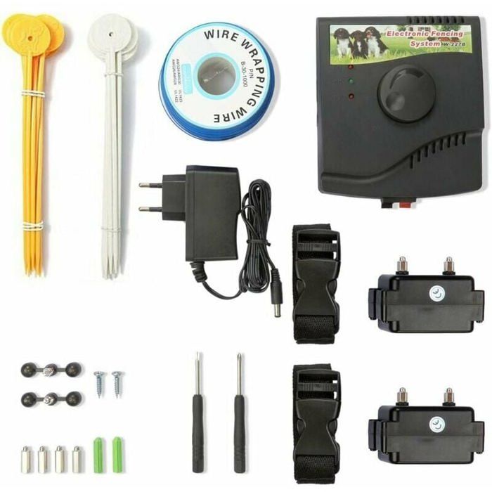 Comparer les prix de Clture lectrique pour Chien avec 2 Colliers Anti-Fugue Dressage Efficace VHV