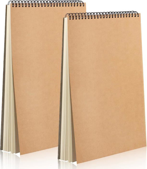 Carnet De Croquis A4 Avec Fermoir - Inclut Stylo Et Porte-Stylo - Parfait Pour Artistes Et Notes