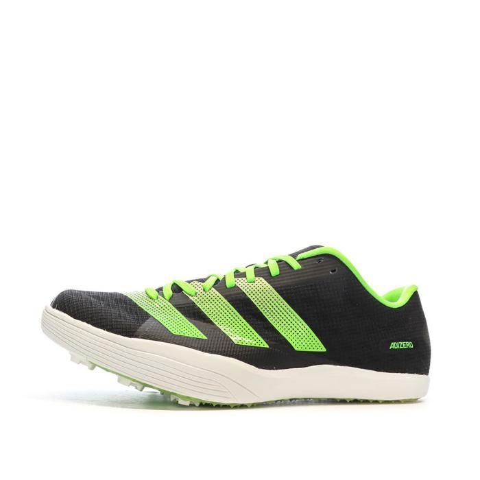 Adidas Baskets Noires/Vert Homme Adidas Adizero