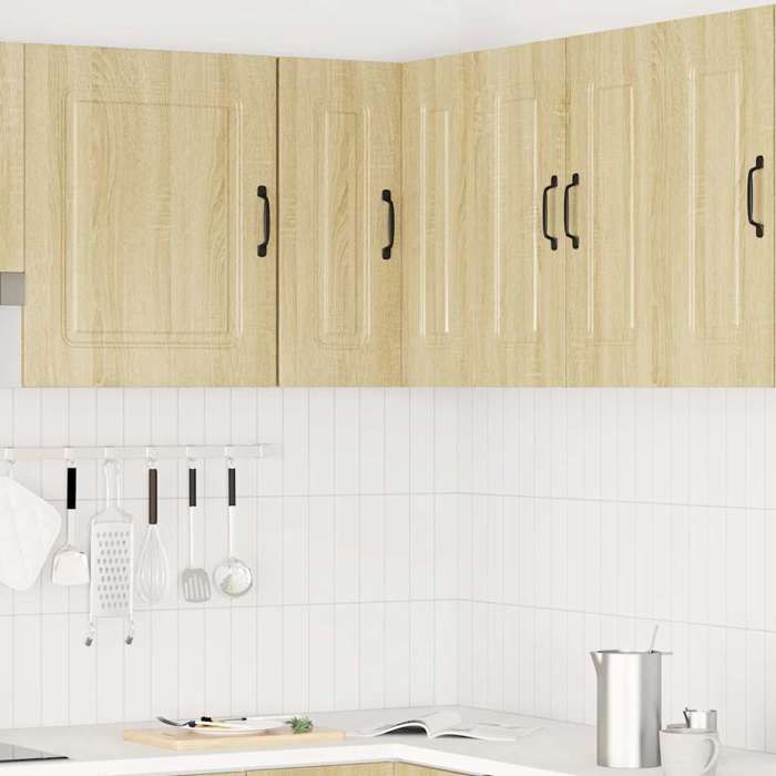 STAR - Meuble mural dangle de cuisine/Armoire haute Kalmar - chêne sonoma LL332