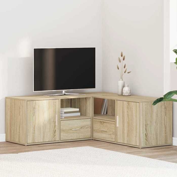 Prix Bas - Armoire dangle chêne sonoma 200x40x45 cm bois d’ingénierie - Armoire/meuble de rangement @BYJ8462051