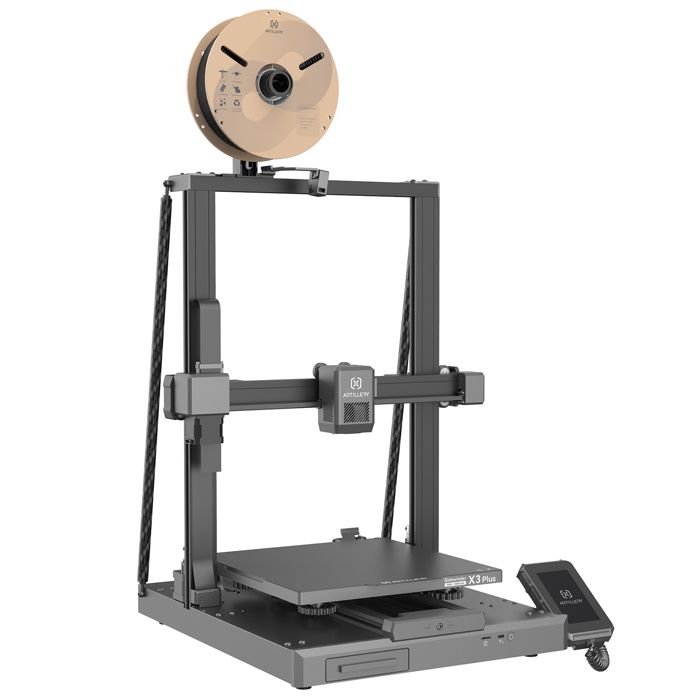 Artillerie Sidewinder Bery Plus Imprimante 3D Auto-Droeling 300 mmumental Max Vitesse Dimpression STM32-bit Carte Mère