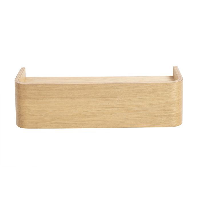 Miliboo - Etagère murale bois clair frêne L48 cm HOPE Miliboo - Etagère murale bois clair frêne L48 cm HOPE