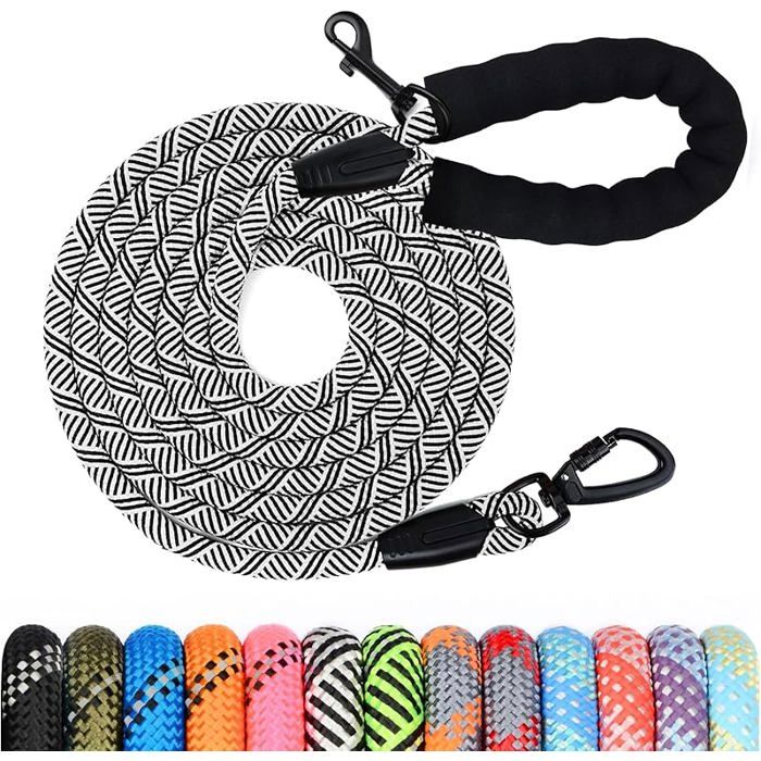 Comparer les prix de Longe Argentée Moderne - Pour Dressage Canin (2M-30M) 30M * 0.8CM LAISSE
