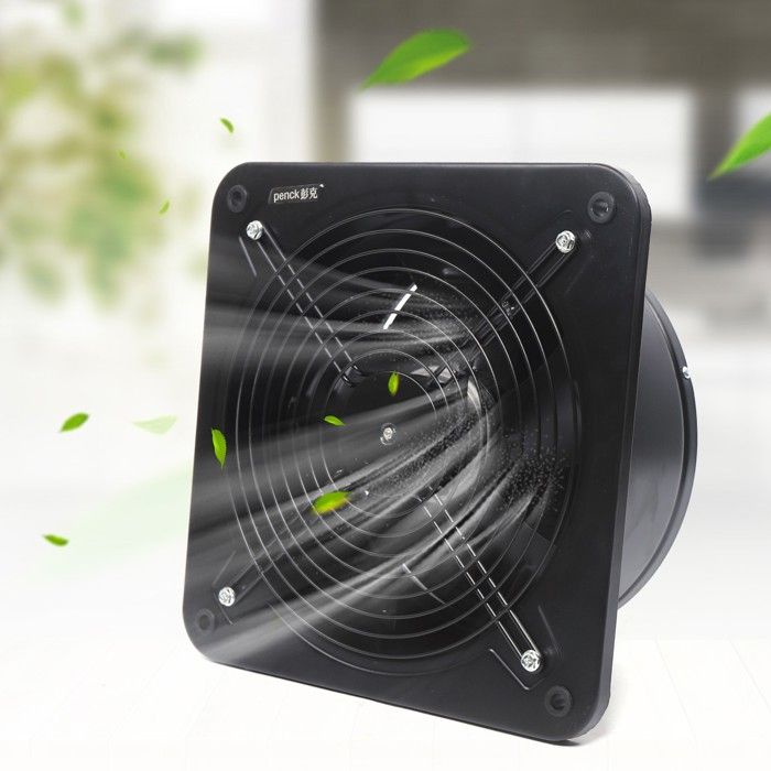 150W ventilateur déchappement de cuisine 300mm (câblage 220V) - Oukaning