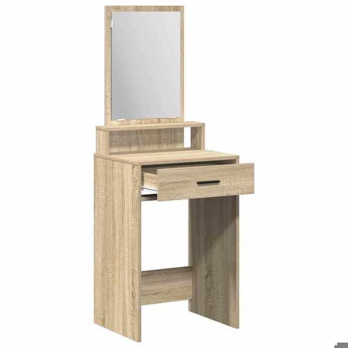 Moderne Coiffeuse pour Chambre - jills - Table de maquillage - Chêne Sonoma 50x41x140 cm - Bois dingénierie CCC602