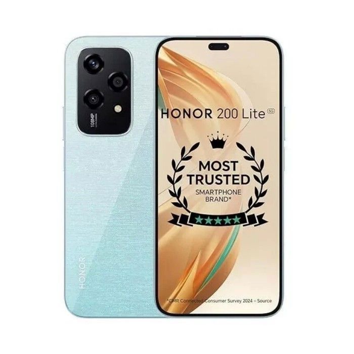 HONOR 200 Lite 5G 12Go 256Go Starry Blue Smartphone Téléphone MediaTek Dimensity 6080 6.7AMOLED 90Hz Caméra 108MP 4500 mAh