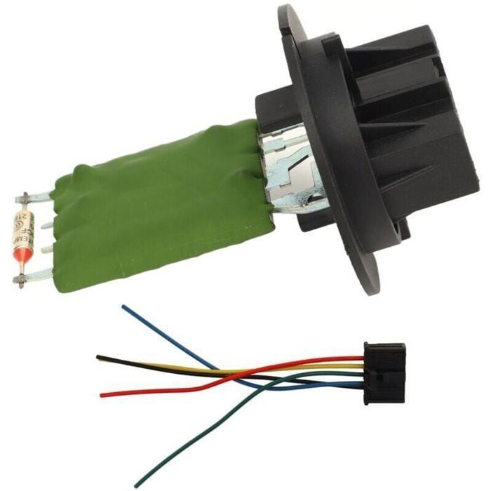 Résistance Ventilateur Chauffage 6450JP Compatible Peugeot 206 307 Câblage Moteur de Remplacement mununo