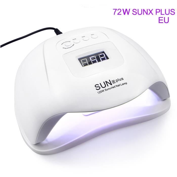 Prise EU SUNX Lampe LED UV pour sécher le vernisgel à ongles, appareil de manucure, idéal