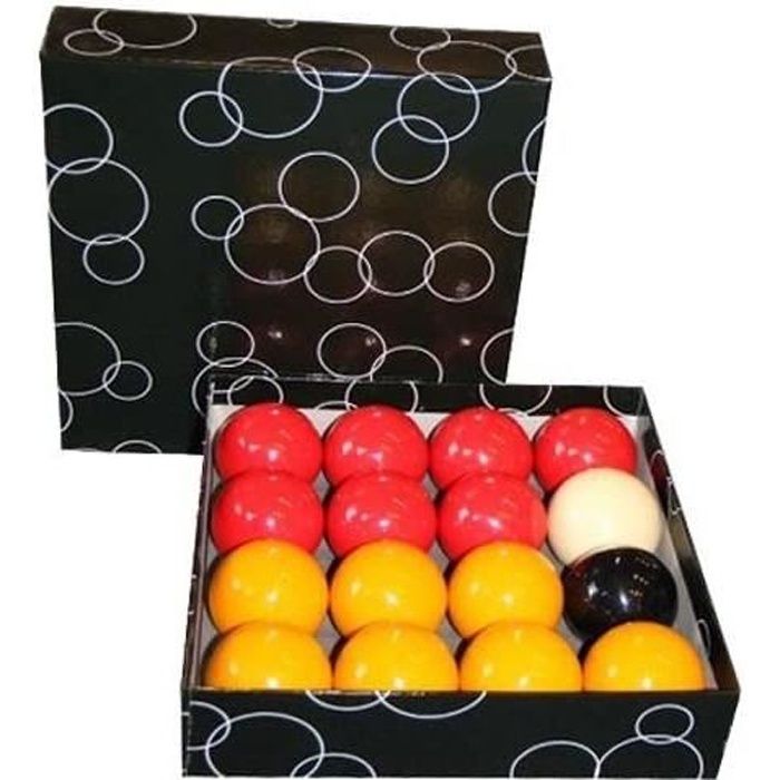 Jeu de Billes ou Boules de Billard Pool 57 mm - Billard