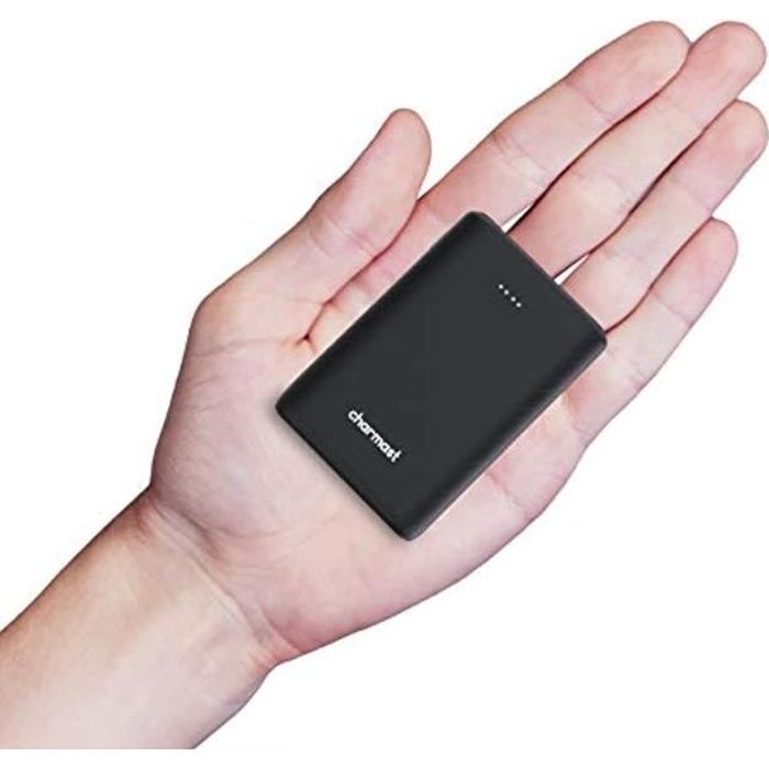 charmast smallest 10000 usb c pd quick charge portable charger