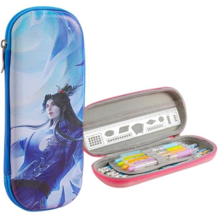 Trousse Scolaire Double Compartiment Grande Capacité - Étui à Crayons Organisateur Garçon
