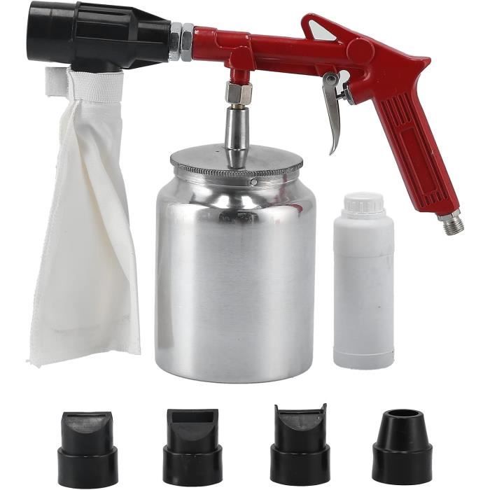 Pistolet De Sablage BGS Do It Yourself 23043 - Avec Récupérateur Et Sable Corindon