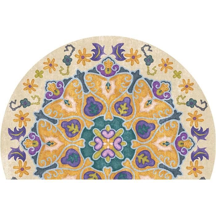 Wash Dry Florita Tapis Del Sol, Polyamide Dos : Caoutchouc Nitrile, Multicolore, 75x120cm : wash dry