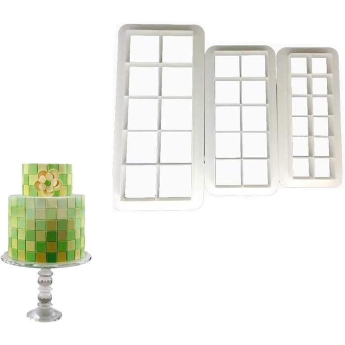 Emporte-pièce Mini Clôture Pour Décorer Gâteaux Et Pâtisseries - Environ 7.2x8.3 Cm - 7