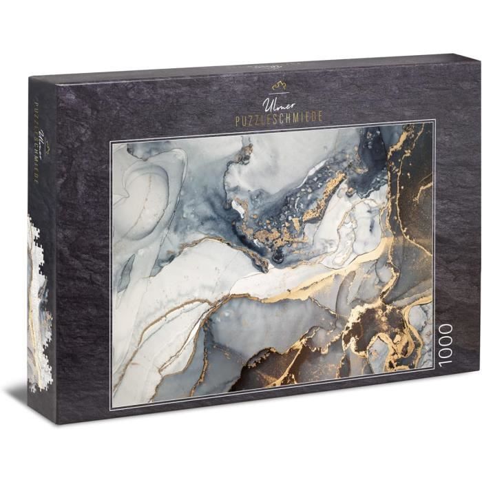 Lot De 6 Puzzles Ulmer - 1000 Pièces Chacun, Thème Artistique, Qualité Allemande