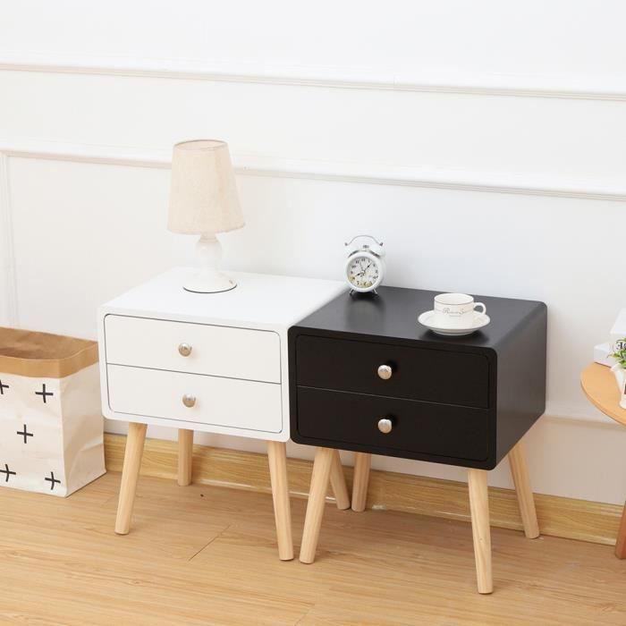 Lot De 2 Tables De Chevet Nordiques Minimalistes Personnalite Diy