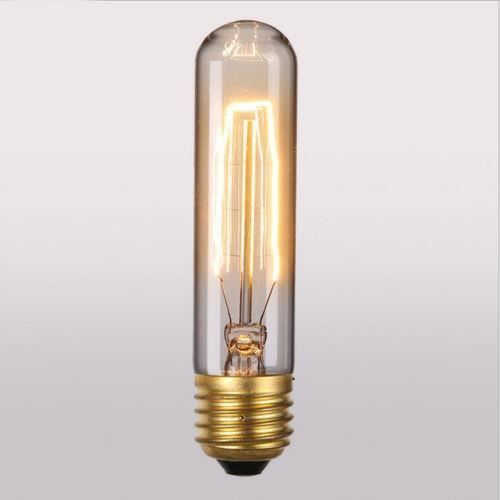 Ampoule E27 40W Edison Rétro Lampe Antique Vintage Incandescence Poire à cage décureuil Filament 110V-240V T10