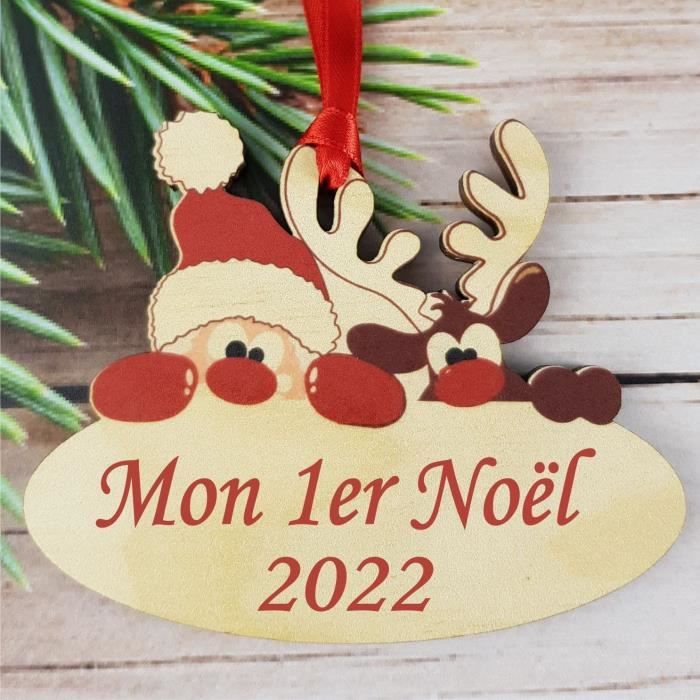 Décoration de Sapin Mon Premier Noël (Boule 1er noël) CacheCache
