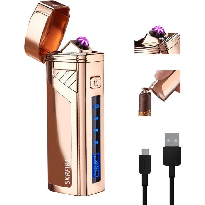 Briquet électrique - Rechargeable Coupe-vent Et Sans Flamme