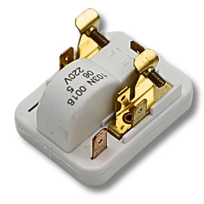 Relais de démarrage Danfoss 103N0018 - Réfrigérateur congélateur - ARISTON HOTPOINT BRANDT DOMEOS (38710)