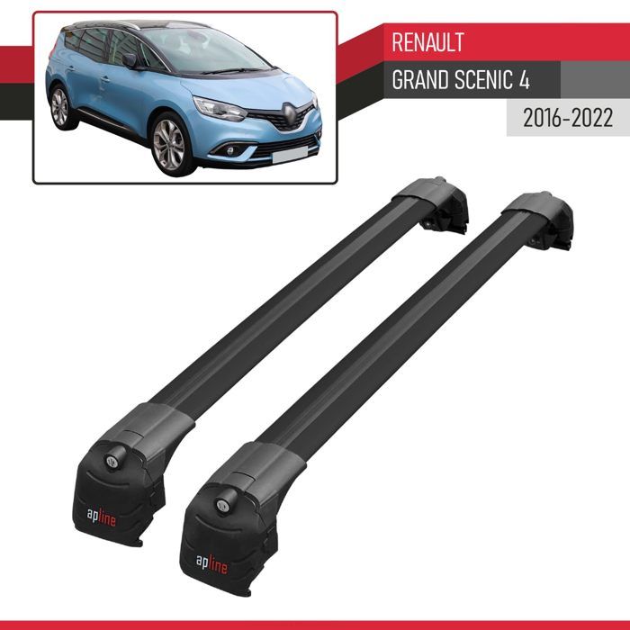 Barres de Toit pour Kia Niro (DE) 2017-2022 HOOK Railing Porte-Bagages de voiture Avec