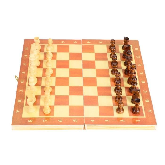 33Pcs Jeu D'Échecs Magnétique, Jeu Magnétique De Table, Jeu De Société