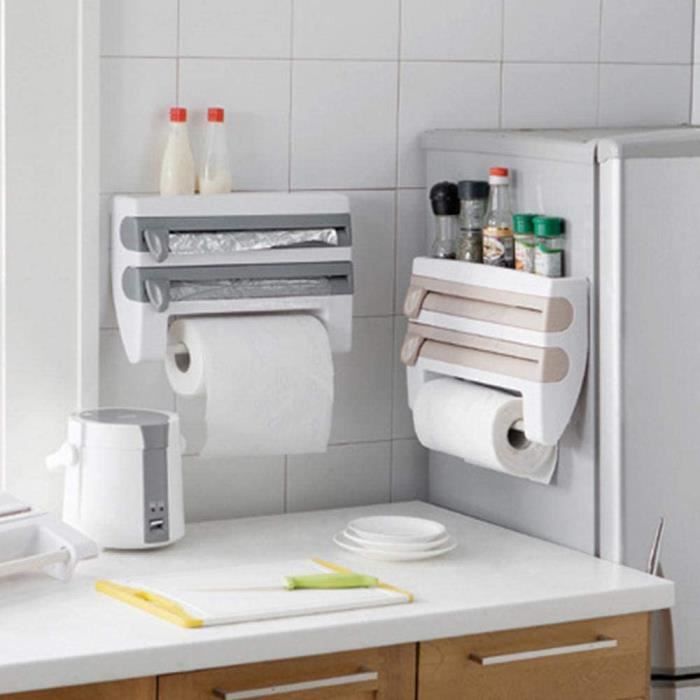 DBREAKS Distributeur de Film Alimentaire en Acrylique, Distributeur de
