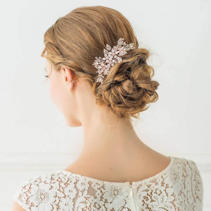 Peigne De Mariage Confetti Accessoire De Cheveux Pour La Mariee Chic