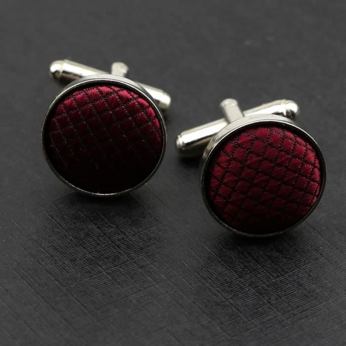 Lot De 2 Boutons De Manchette En Laiton Pour Homme - Diamètre 17,5 Mm, Neufs Sous Blister