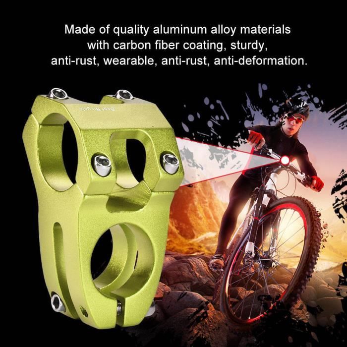 Potence De Vélo Amagogo - Alliage Aluminium, Légère, Angle ±25°, Pour VTT Et Rehaussement Guidon