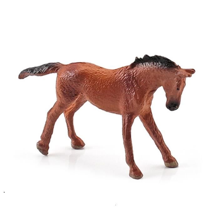 Figurine Animalière Bullyland : Jument Avec Poulain, Neuve