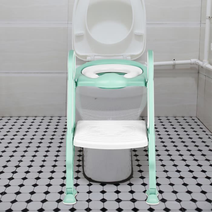 QIFAshma®Réducteur Toilette Enfant avec Escalier, Siege Toilette Enfant  Chaise De Toilette
