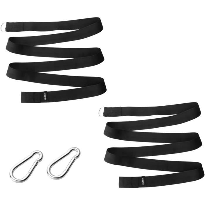 Suspension Hamac Arbre Mousqueton 2 Pièces 2.5cm X 1.5m Fixation Hamac Arbre Avec 2 Sangle Hamac Suspension Hamac Arbre Mousqueton 2 Pièces 2.5cm X 1.5m Fixation Hamac Arbre Avec 2 Sangle Hamac