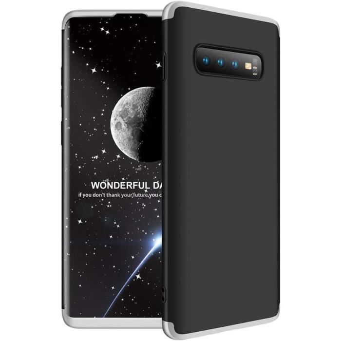 Coque WBWONE Pour OPPO A40 4G – Protection Intégrale Avec écran Intégré, Transparente Rouge – Antichoc TPU Et Polycarbonate