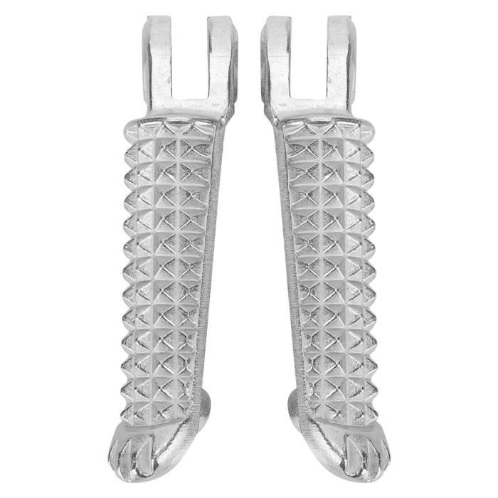 XLJOY Repose-pieds en aluminium noir pour moto tout-terrain Yamaha PW 50 80 PW50 PW80 TW200