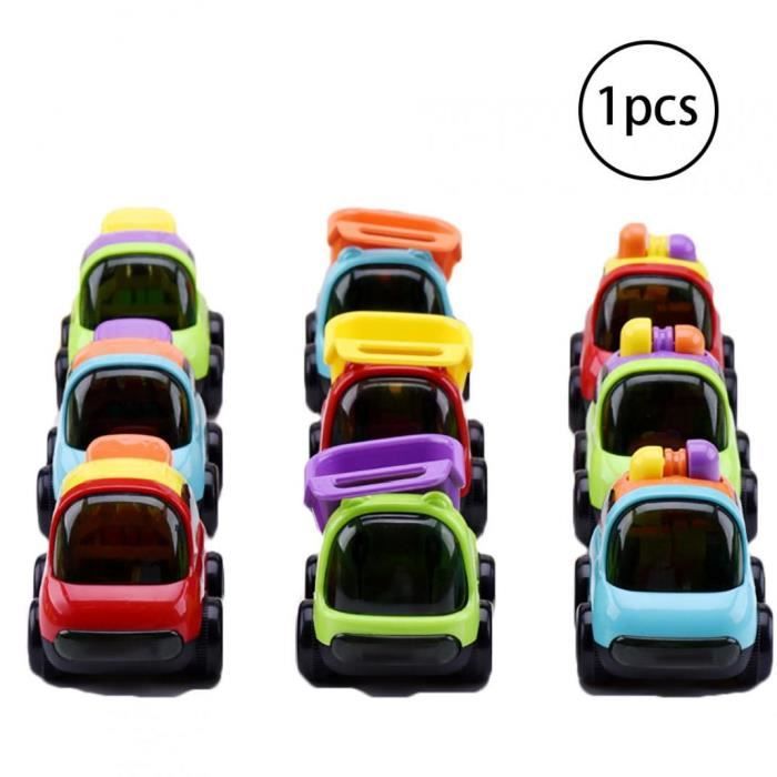 Set De 12 Mini Voitures Jouets + Camion Transport - Voitures De Course Métal/plastique, Cadeau Enfant