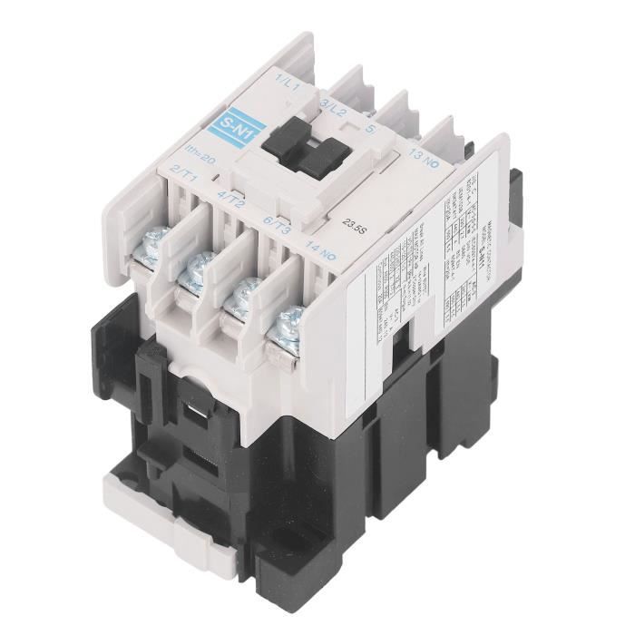 Contacteur AC 4 Pôles NO 25A – Tension Bobine 220V/240V, Montage Rail DIN 35 Mm, Homologué VDE - 8
